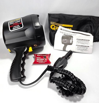 Brinkmann QBEAM Spot/Flood MAX Million lll w/ Instrucion Extra Bulb Storage Bag