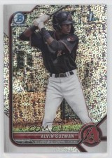 2022 Bowman Chrome Prospects Speckle Refractor 191/299 Alvin Guzman #BCP-18 7xr