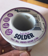NEW One Pound MG Chemicals rosin core solder 63/37, 0.032" VERY GOOD DEAL 