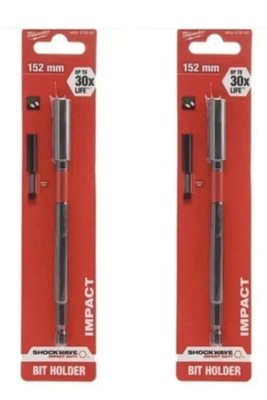 Milwaukee 152mm magnetischer Bithalter Shockwave Impact Duty 4932472065 -2er Pack