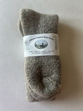 New Ultimate Outdoor Boot Socks Made With Alpaca Hair Women s Size Medium 7-9