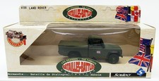Solido Appx 1/43 Scale Model 6130 - Army Land Rover - Green