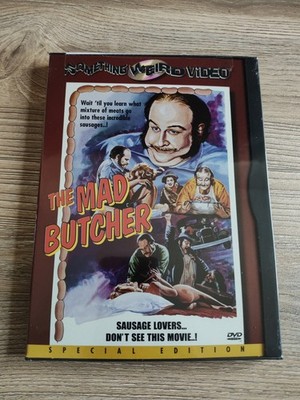 THE MAD BUTCHER (1971) DVD Something Weird Video SEALED OOP