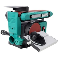 Benchtop Belt and Disc Sander Combo 6" Disc Sander &4"x36" Belt Sander 120V/60Hz