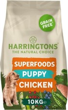 Harringtons Grain Free Puppy Food 10kg Chicken Veg Dry Dog Food Natural 7.76 per kilo
