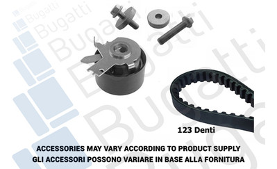 BKCD0361 BUGATTI Zahnriemensatz für ,DACIA,NISSAN,RENAULT,SUZUKI