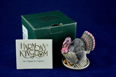 Harmony Kingdom - Turkey Gobbler - Treasure Jest Sammlerstück Schmuckschatulle
