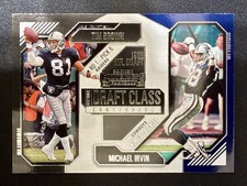 2024 Panini Contenders #10 Michael Irvin / Tim Brown Historic Draft Class