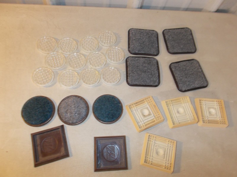 Lot of Vintage  Furniture Coasters