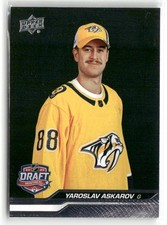 2023-24 Upper Deck Extended - 1st Round Rookies Yaroslav Askarov #743 (RC)