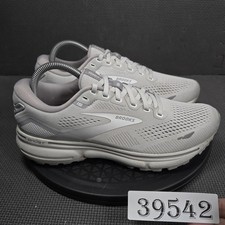 Brooks Ghost 15 Shoes Womens Size 7 Gray Running Low Top Sneakers Athletic