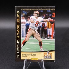 2016 Panini Super Bowl 50 Commemorative - Super Bowl Highlights Steve Young #12