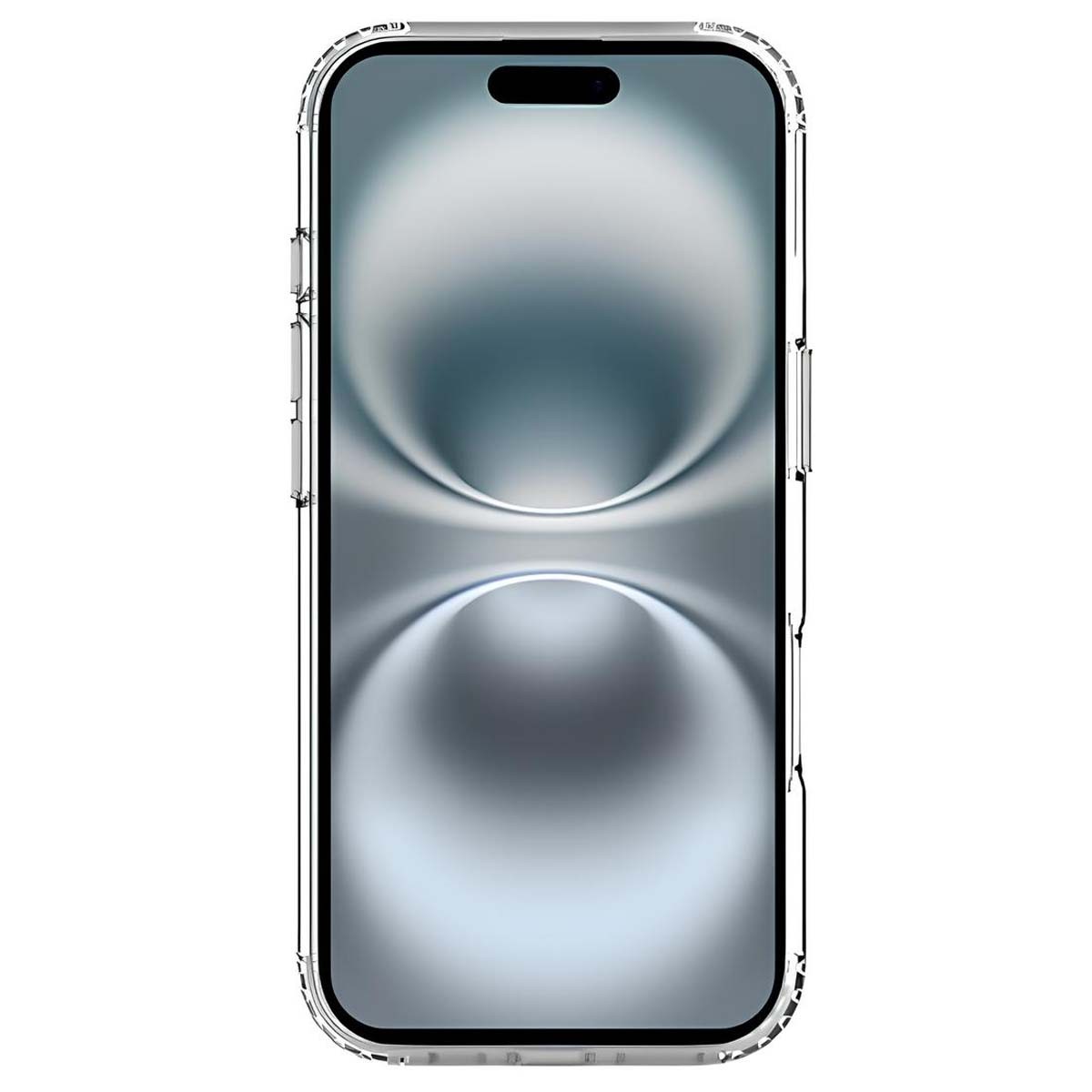 Coque iPhone 17 TPU antichoc KickImpact rigide transparente avec support arrière