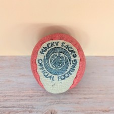 RARE Vintage Official Hacky Sack Foot bag Two Panel Learher Hand Made 4151994