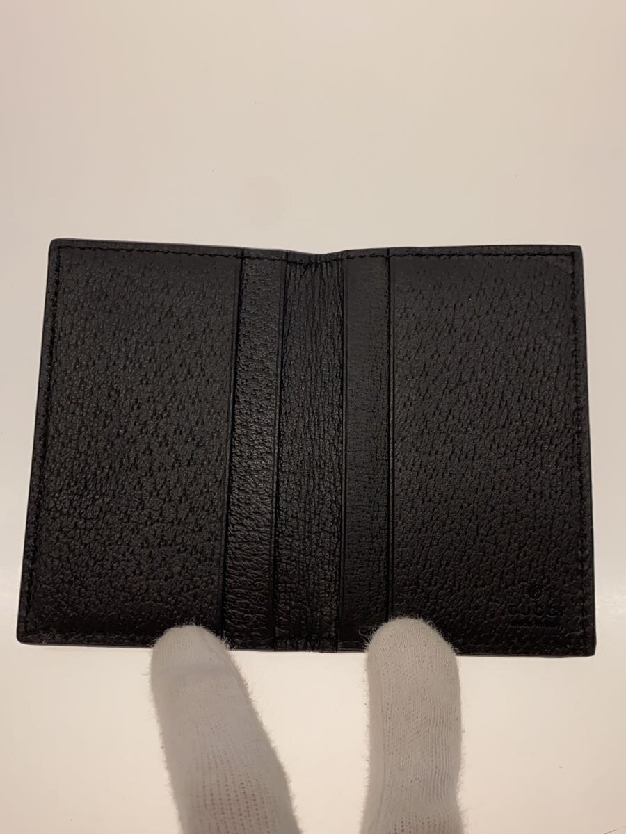 GUCCI Card Case Leather BLK Men's thumbnail 4