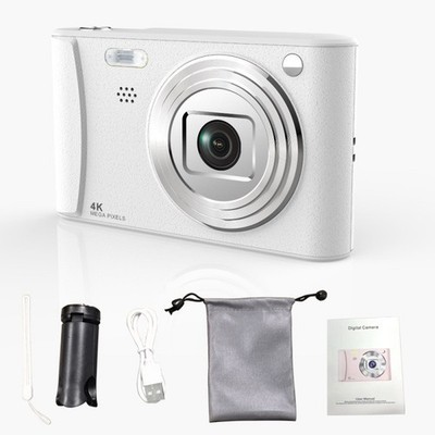 Capture Life in Detail with 50MP Digital Camera Dual Lens 8X Zoom and 32GB Card