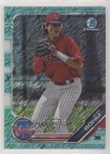 2019 Bowman Chrome Prospects Aqua Shimmer Refractor /125 Alec Bohm #BCP-2 nd3