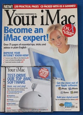 Your iMac Magazine, June 2002, Future Publishing, OS X Guide with Cover CD