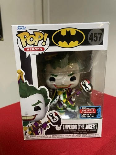*Damaged Box* Emperor The Joker Funko Pop! Heroes #457 Fall convention Exclusive