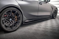 Maxton Design Seitenschweller Ansatz (Paar) V.1 Passend FüR BMW M3 Limousine / T