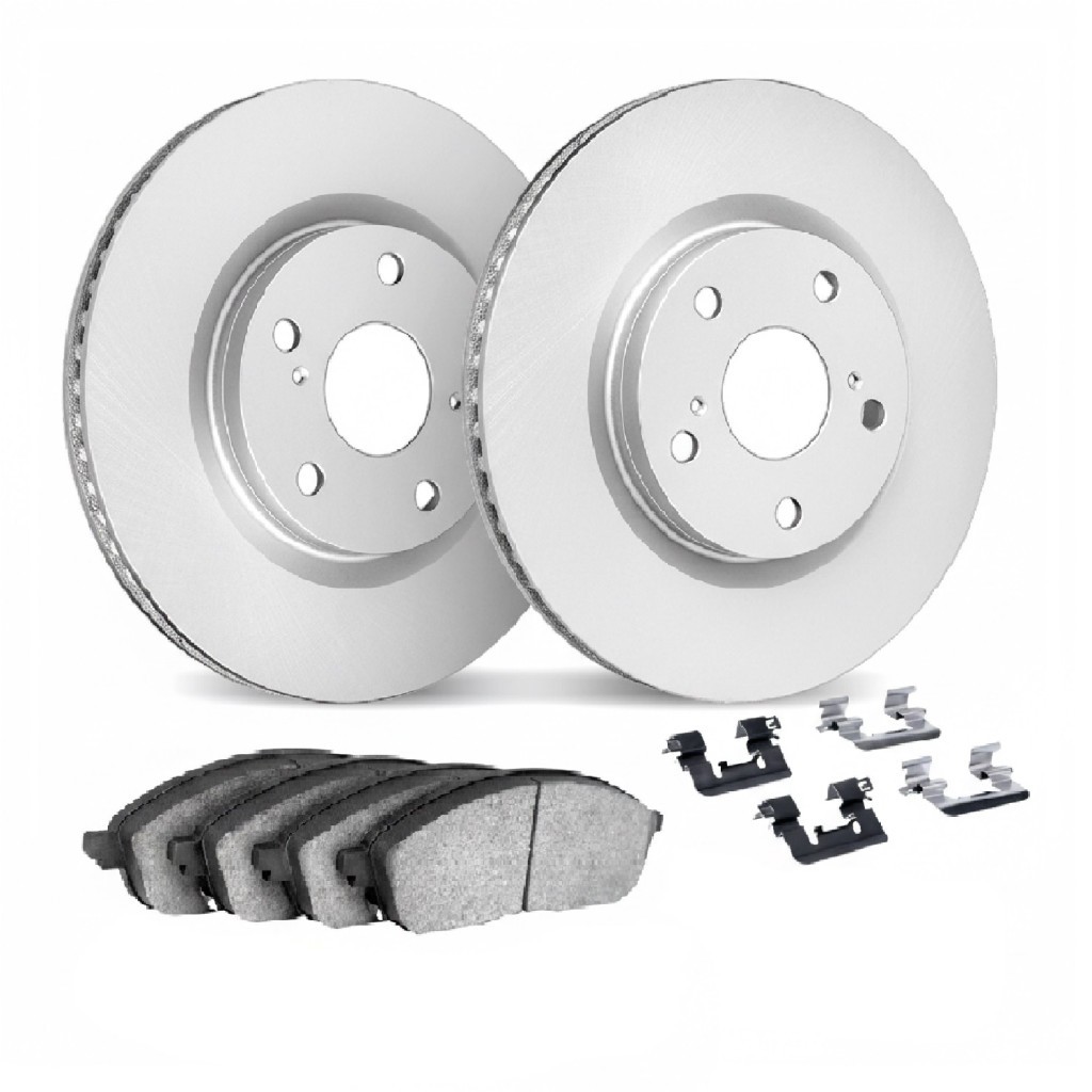 For Acura NSX 1991 92 93 94 95 1996 Brake Set Front | Plain Rotor Style