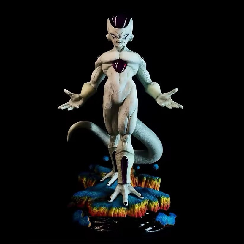Figurine Frieza Final Form Dragon Ball Z 28 cm pour décoration de bureau de geek