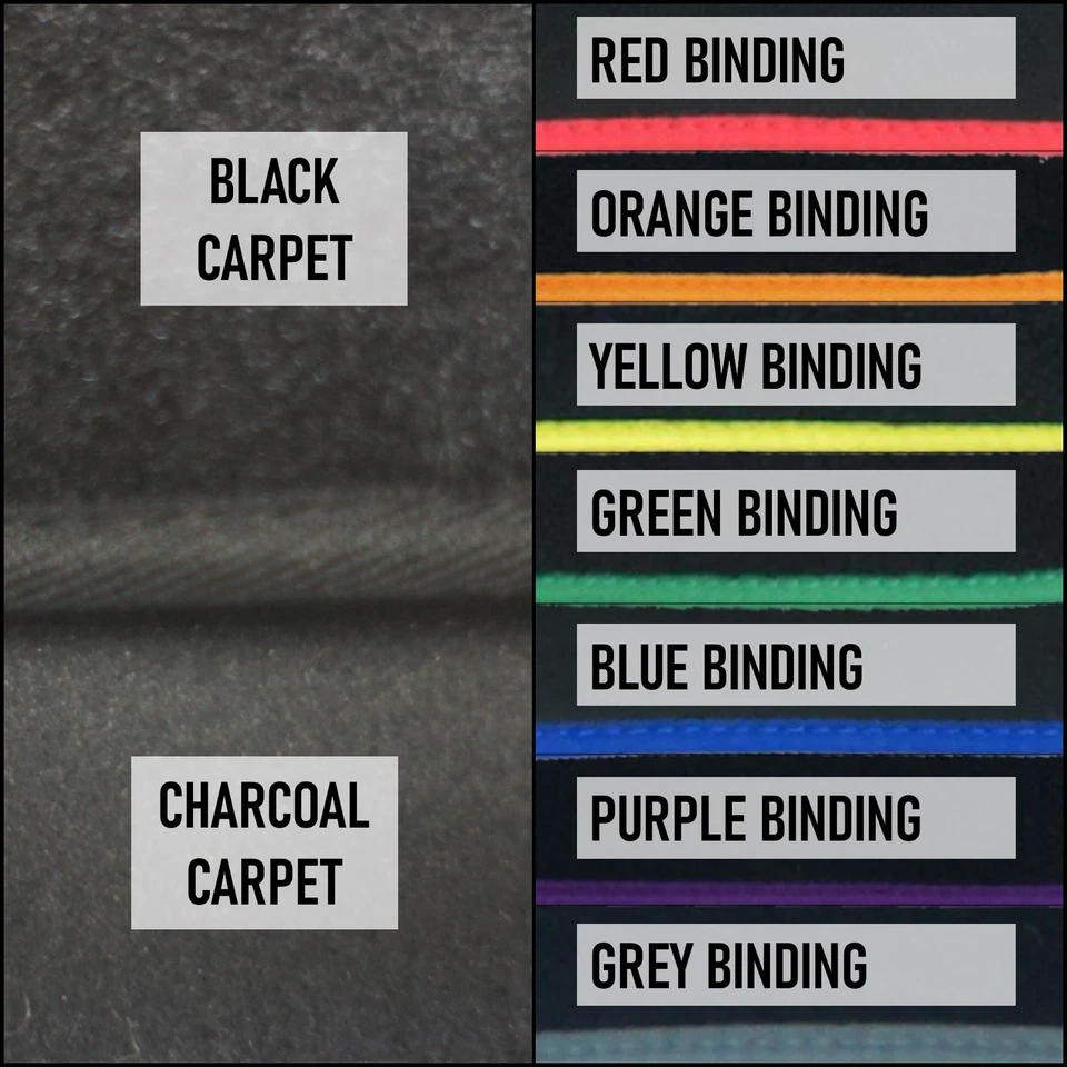 Front & Rear Carpet Floor Mats for Holden Caprice WM/WMII: 09/2006 to 06/2013 - image 2 of 4