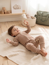 HA Bamboo Sleepers 2-Way Zipper Convertible Mittens Footies Size 3T