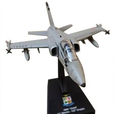 Italian Air Force AMX Ghibli Attack Fighter Diecast Alloy Model In 1:100 Scale