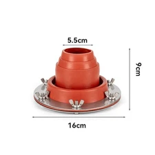 Bell Tent Stove Wood Burner Flue Flashing Kit For Bell Tent Tipi Yurt Shed Boat