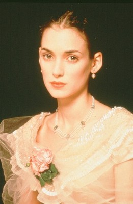 LMP86-190 1990s Quirky Actress Winona Ryder On Set Shoot ORIG 35mm COLOR SLIDE
