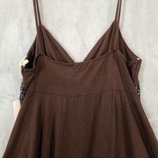 Haut Femme Forever 21 Manches 3/4 Beige/rouille Rayé - Taille M, Neuf Avec étiquettes