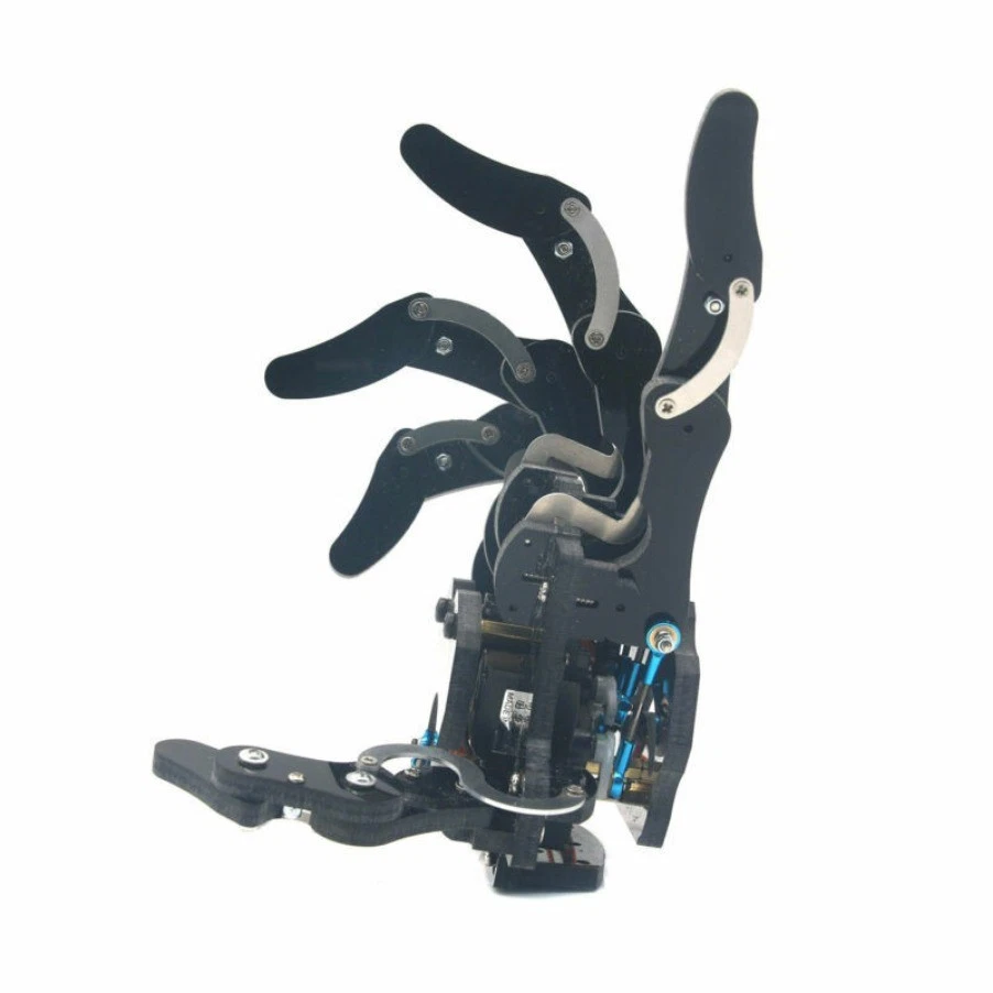 Mechanical Claw Clamper Gripper Arm Robot Right Hand Fingers+Servo DIY Assembled - Image 4 of 4