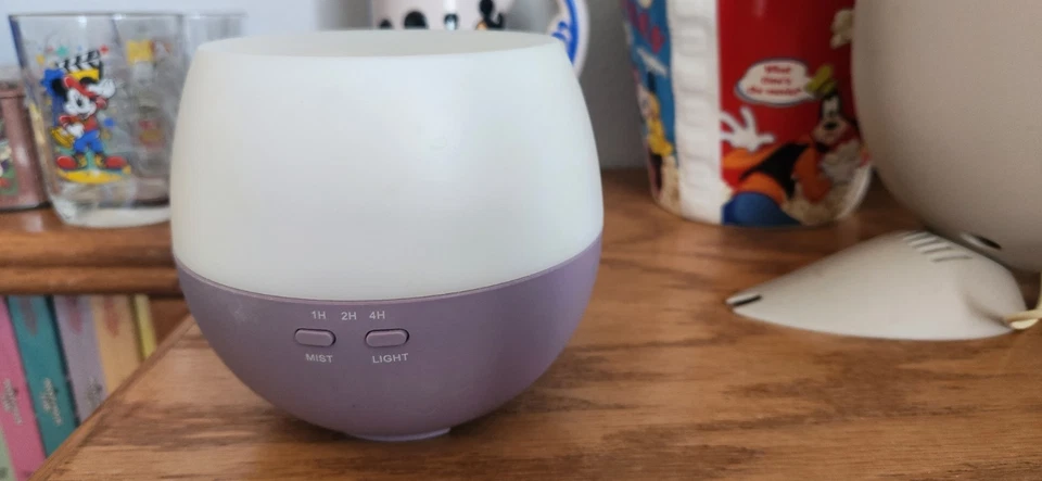 Difusor de pétalos Doterra aromaterapia aceite esencial niebla ultrasónica luz LED USADO EN EXCELENTE ESTADO Foto 3 de 4