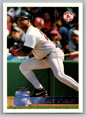 #ad Troy O#x27;Leary 1996 Topps #91 Boston Red Sox $0.99