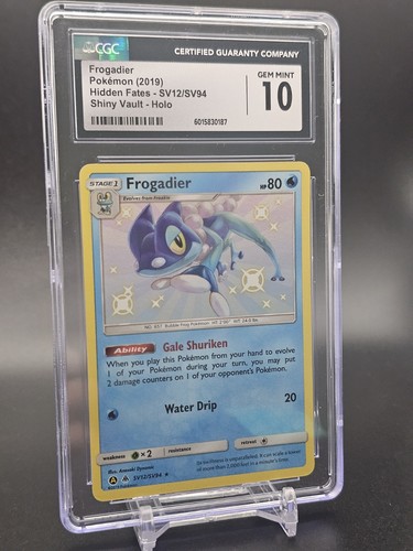 Frogadier graded CGC 10 for sale on eBay