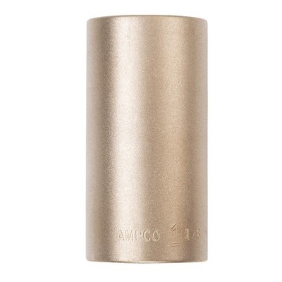 AMPCO DW-1/2D1-1/4 Socket, Almn Brz, Natural, 1 1/4 in 49UJ96