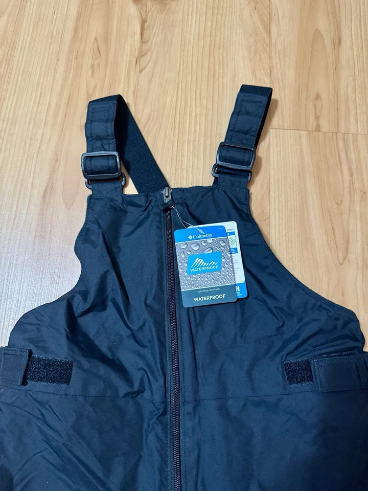 Columbia Snowslope II Bib Youth L Black Waterproof Insulated Snow Pants NWT - Image 2 of 4
