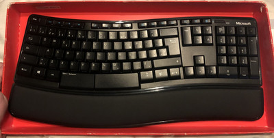 Microsoft Sculpt Comfort Keyboard KGR1173 FRENCH Ergonomic Wireless (NO MOUSE!)
