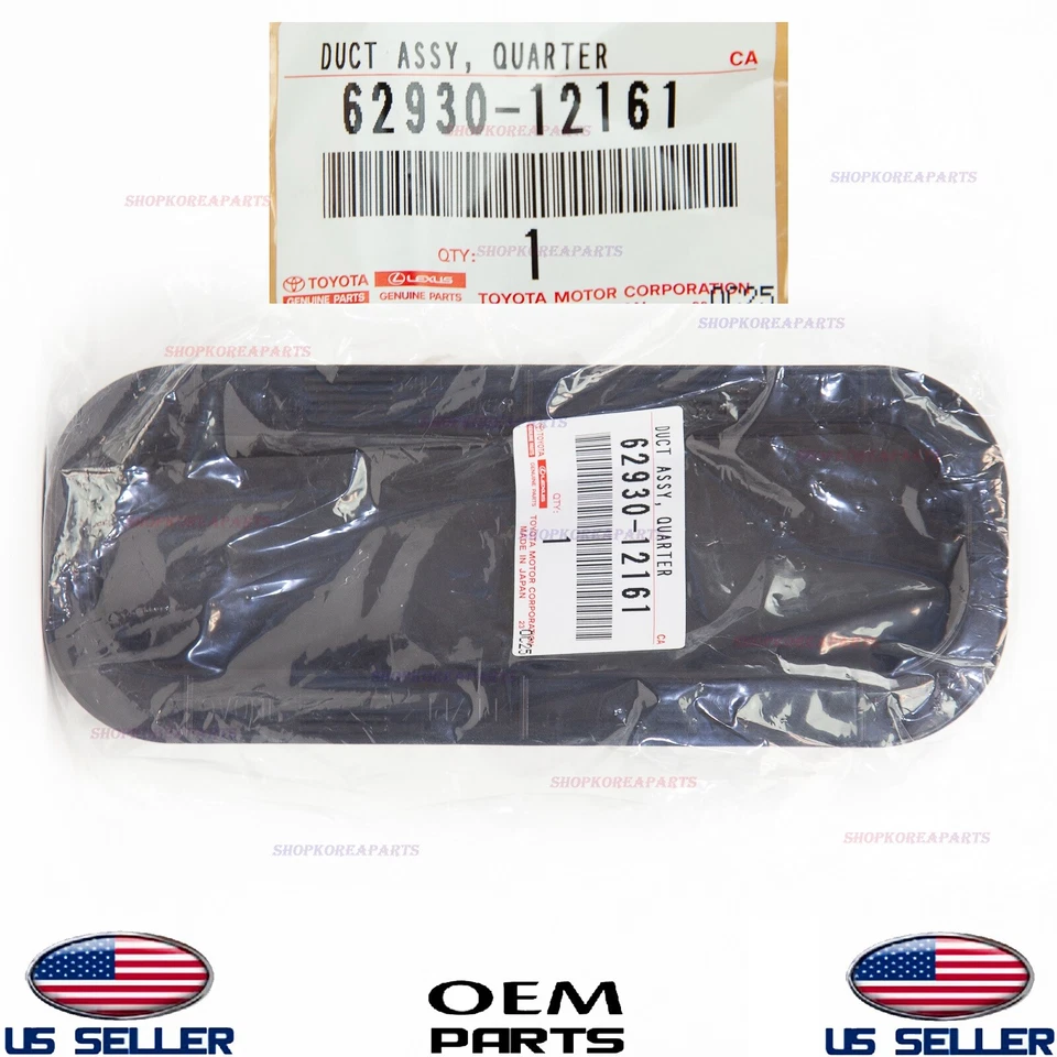 Genuine OEM Quarter Vent Duct Assy Left + Right Set 2pcs Toyota LEXUS - Изображение 4 из 4