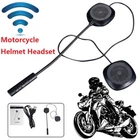 Motorcycle Helmet Headset Wireless Bluetooth 5.0 Headphone Speaker Hands-Free US