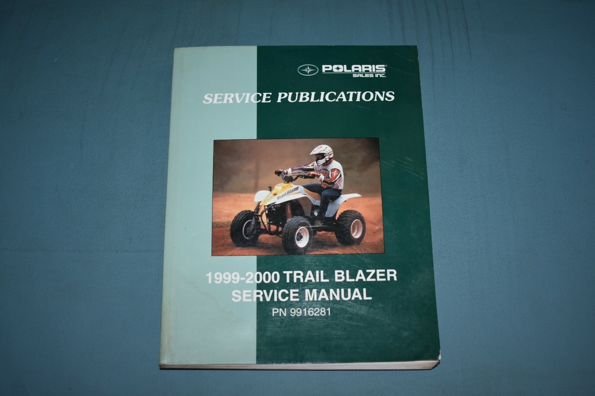 1999 2000 Polaris Trail Blazer Service Shop Repair Maintenance