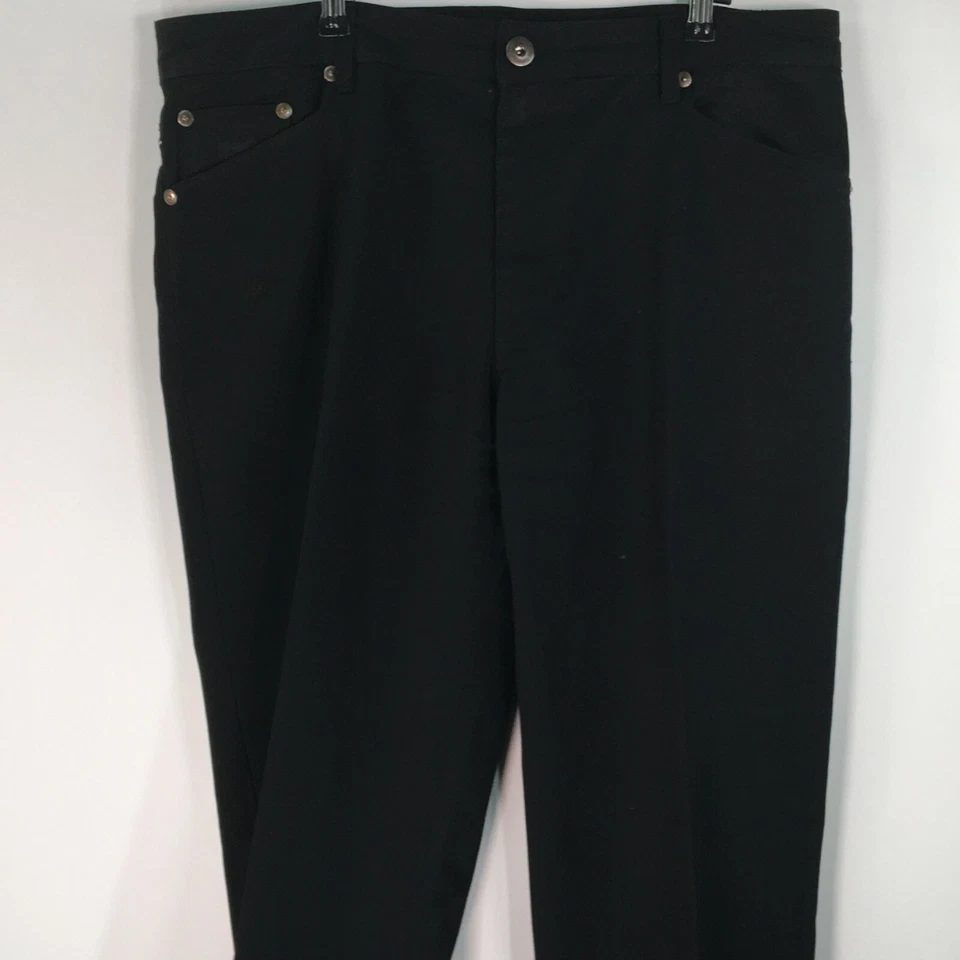 International Laundry Mens Casual Straight Leg Black Denim Jeans Size 38X34 - Image 3 of 4