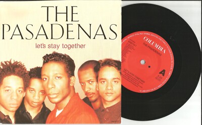 PASADENAS Let s Stay Together w/ UNRELEASED TRK EUROPE 7 INCH vinyl USA seller
