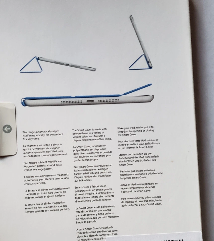 NEW Original Apple Smart Cover MD828LL/A for Apple iPad Mini - RED - Sealed - Image 4 of 4