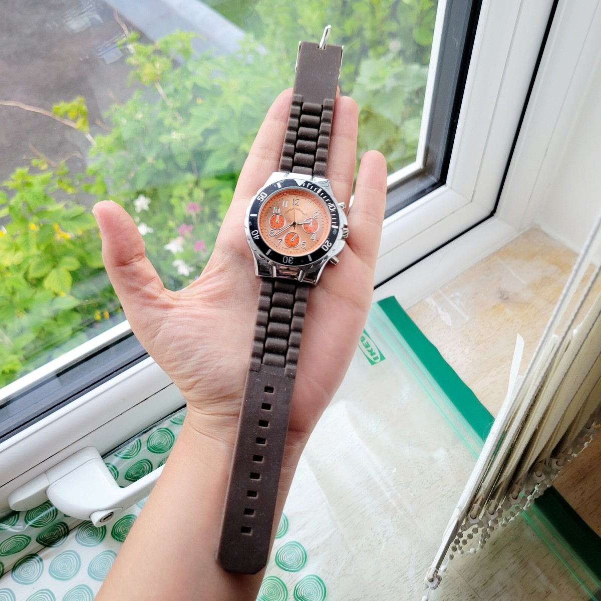 Giorgio Valentian Silver Tone Rhinestone Crossover Quartz Watch P310AB Giorgio Watch - Etsy main image 3