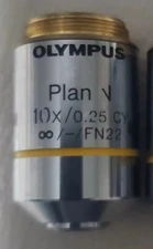 Olympus BX CX Plan N 10x/0.25 CY ∞/-/FN22 microscope objective lens