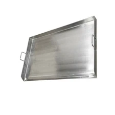 Heavy Duty 32" Stainless Steel Flat Top Griddle Grill Plancha for Double Burner