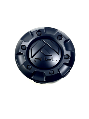 Fuel Off-Road Wheel Center Cap - Matte Black, 4.25" Top Insert For 6-Lug Wheels (1001-58 Style)