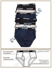 6 Pack Boy 100 Breathable Cotton Comfortable Elastic Band Solid Brief Underwear